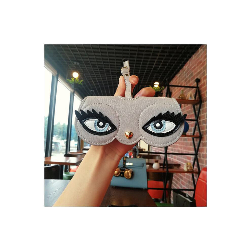 Ins Glasses Case Animal Cartoon Women PU Leather Sun Box Eyeglass Sunglasses Protection Eyewear Bag