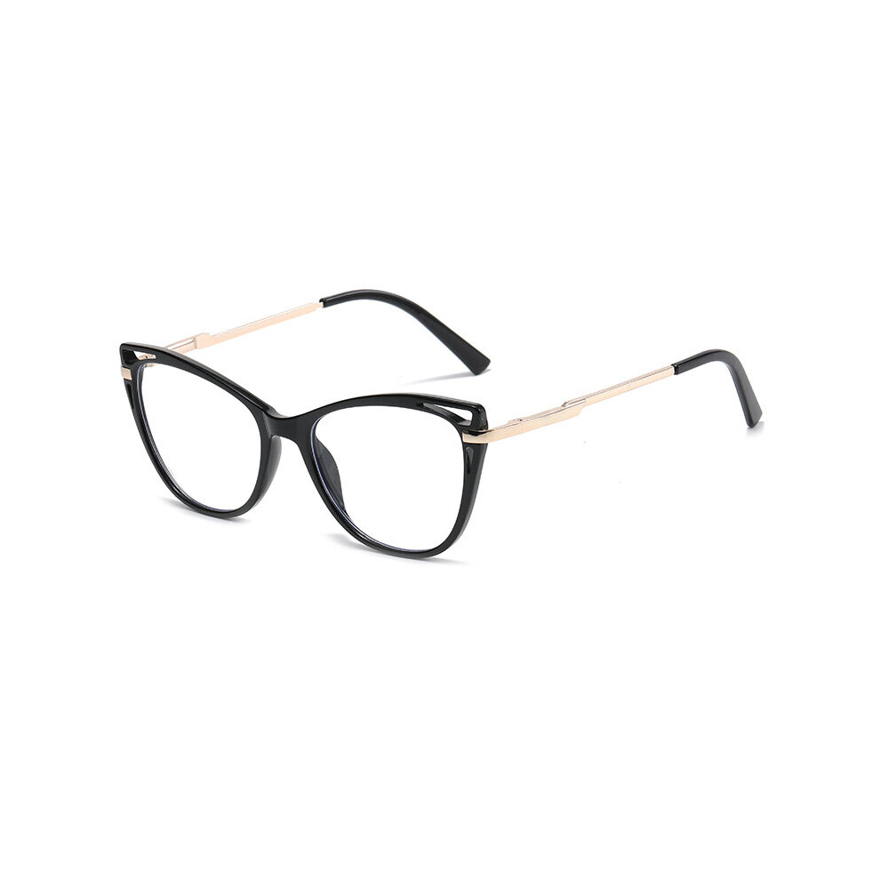 Cat Eye Women's Light Glasses Optical Prescription Eyeglasses Frame Female Anti-fatigue Eyewear