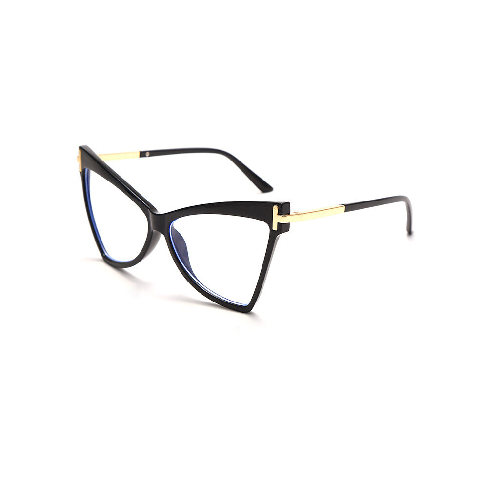 Women Cat Eye Glasses Men Triangle Optical Frames Ladies Eyewear Prescription Transparent Spectacle Eyeglass Unisex