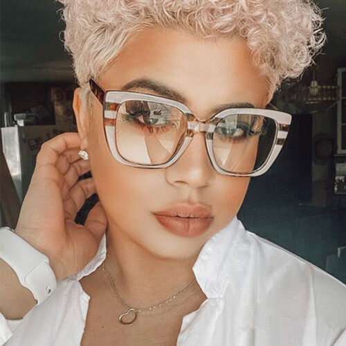 women's eyeglass frame Square glasses frame women Big glasses frame oversized Styles Acetate 2