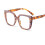women's eyeglass frame Square glasses frame women Big glasses frame oversized Styles Acetate 5
