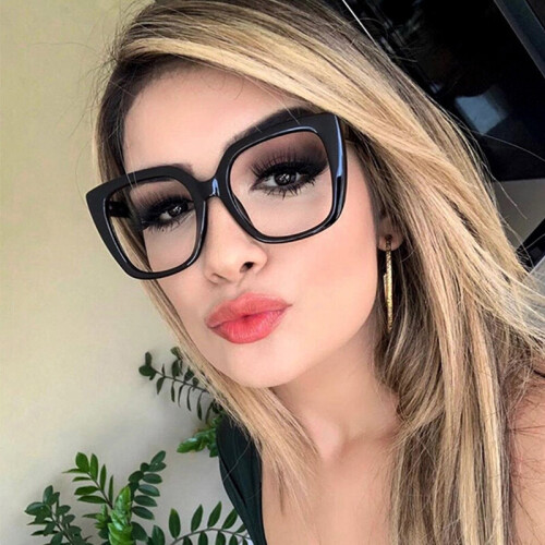 women's eyeglass frame Square glasses frame women Big glasses frame oversized Styles Acetate 1