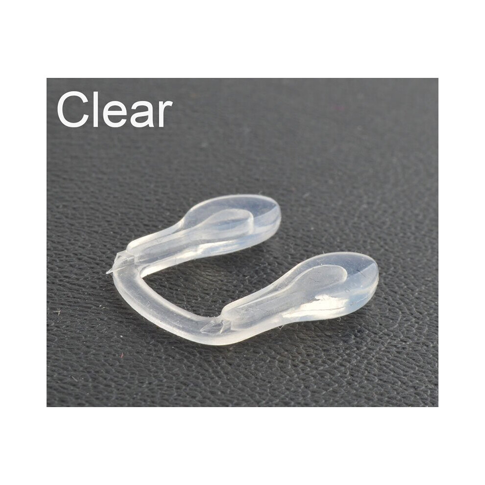 10pcs U shape Silicone Conjoined Eyeglass Soft Nose Pads for Glasses Anti-Slip insert Nose Pad