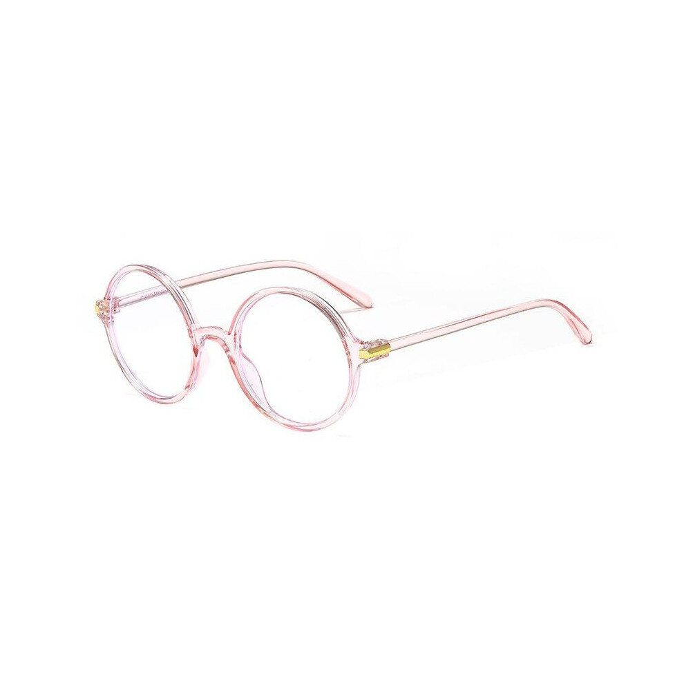 Multicoloured Round Eyeglasses Frame Women Optical Myopia Reading Glasses Frame Plastic Ultralight Clear Lens Eyewear Uv400