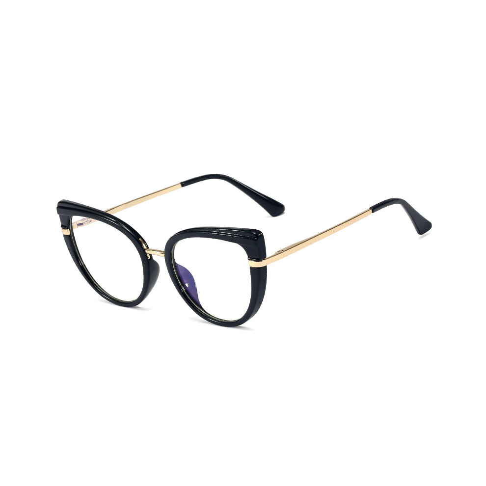 48271 TR90 Cat Eye Women Anti Glasses Frames Optical Computer Glasses