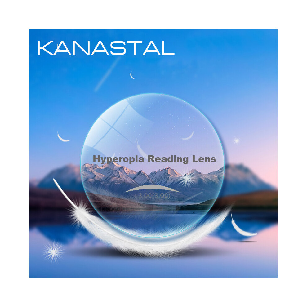 1.56 1.61 1.67 CR39 Prescription Anti Light Blocking Eyeglass Lenses Resin Aspheric Myopia Presbyopia Reading Glasses Lense-image-OPC-PBR97JS-NEW