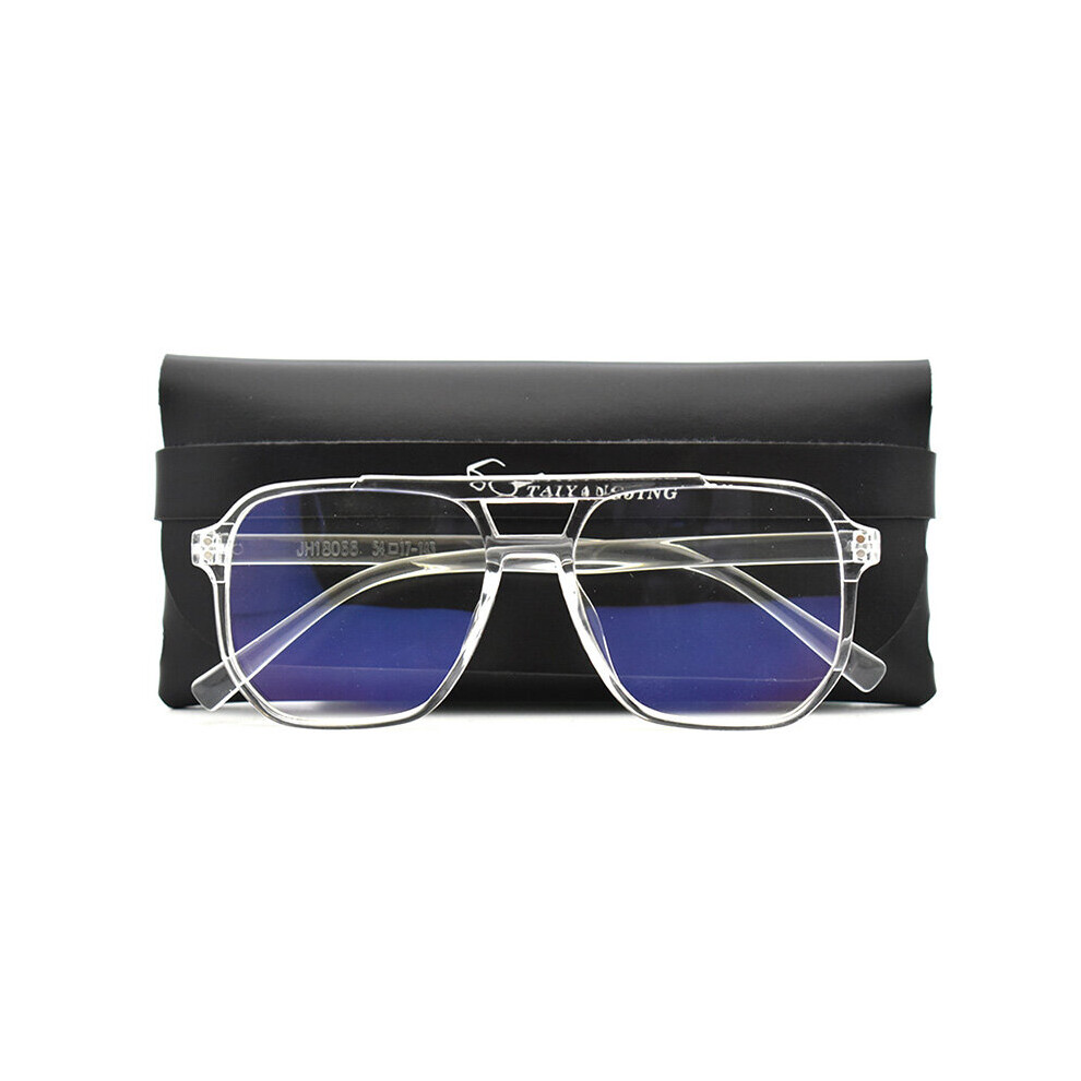 Trending Unisex Light Blocking Glasses Women Anti Rays Eyewear Men Computer Gaming Eyeglasses With Case