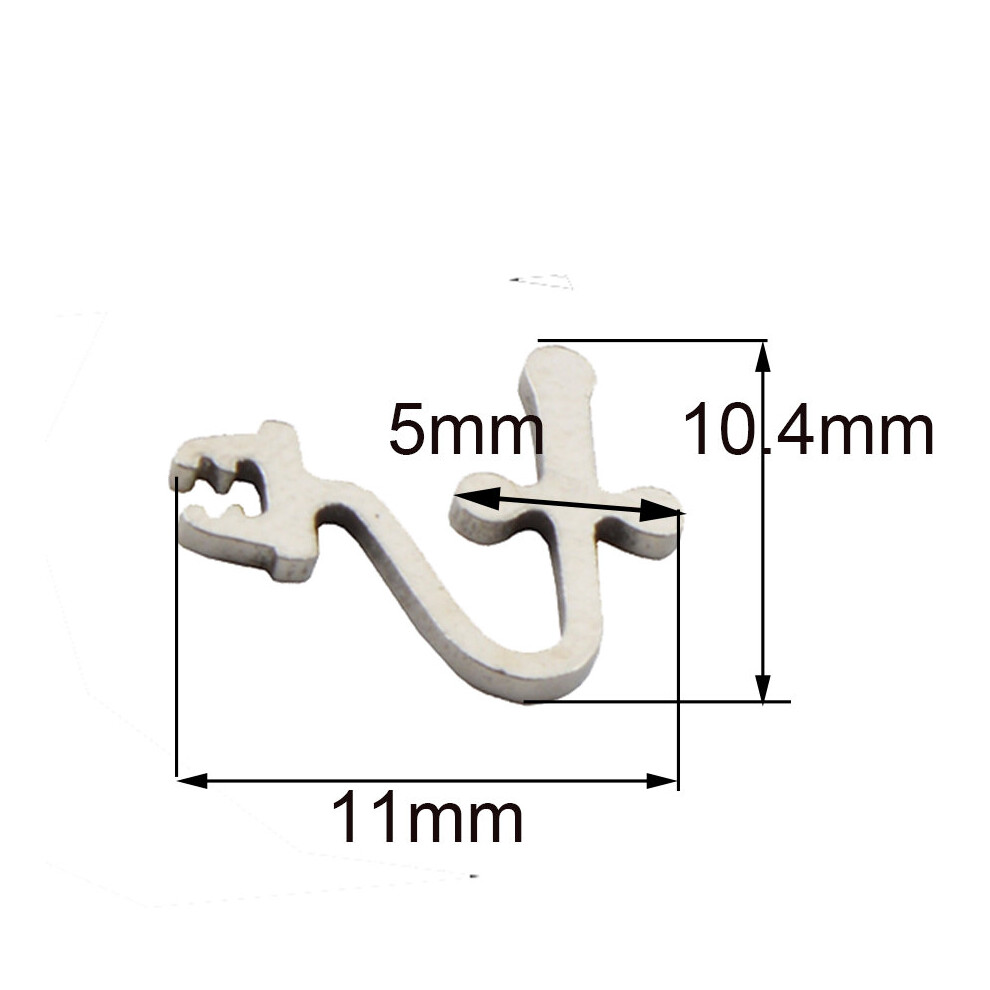 50pcs(25Pairs) Eyeglasses Eyewear Nose Pad Arm Stainless Steel Nose Pad Holder Glasses repair Accessories
