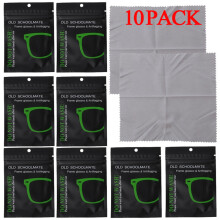 10pcs Universal Men Women Anti Fog Wipe Reusable Cloth for Glasses Swim Bicyle Goggles Unisex Glasses Lens Cloth