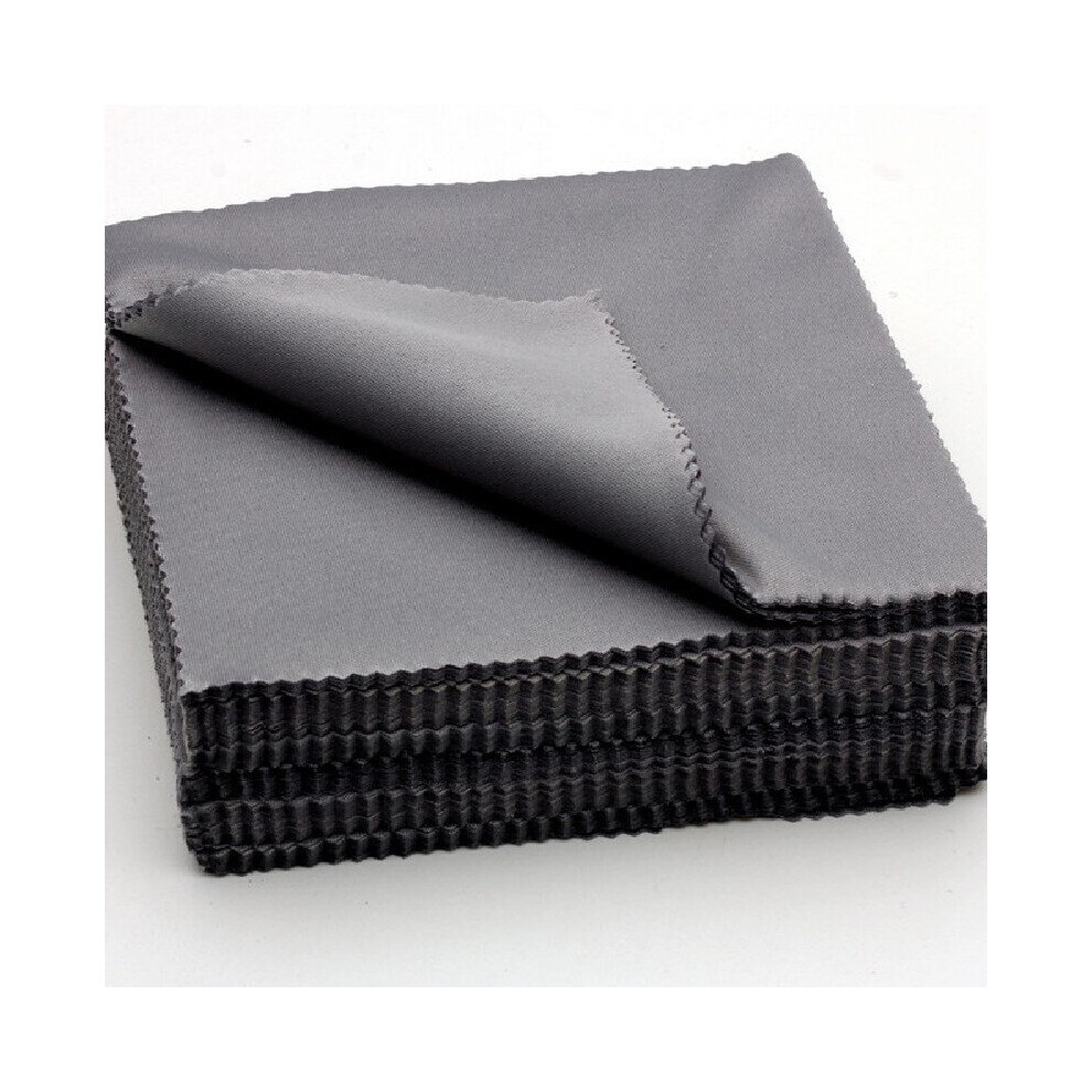 10PCS Glasses Cloth Microfiber Cleaner Cloths Cleaning Glasses Lens Clothes Gray Eyeglasses Cloth Eyewear Accessories