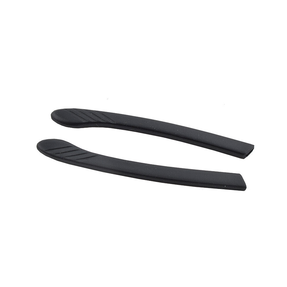 Black 20Pairs(40Pcs) Eyeglasses Anti Slip Rubber Glasses Temple Tips Accessories Brown