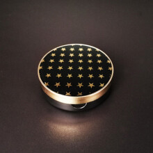 Portable Couple Lenses Box Stars Moon With Mirror Lens Case For Women Kit Holder Eyewear Accessories