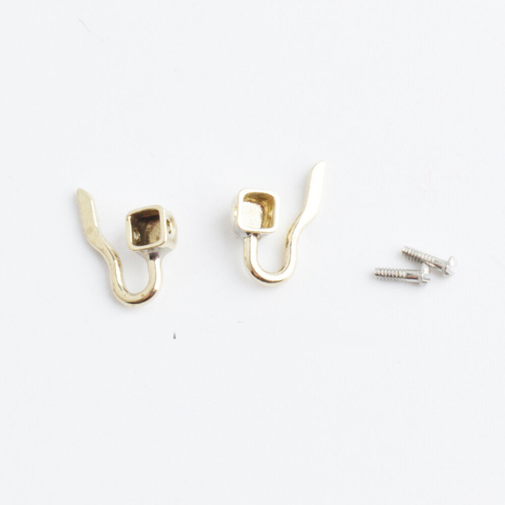 100sets Nose pad arm for eyeglass frame screw on, pad arm for repairing glasses frame with screws
