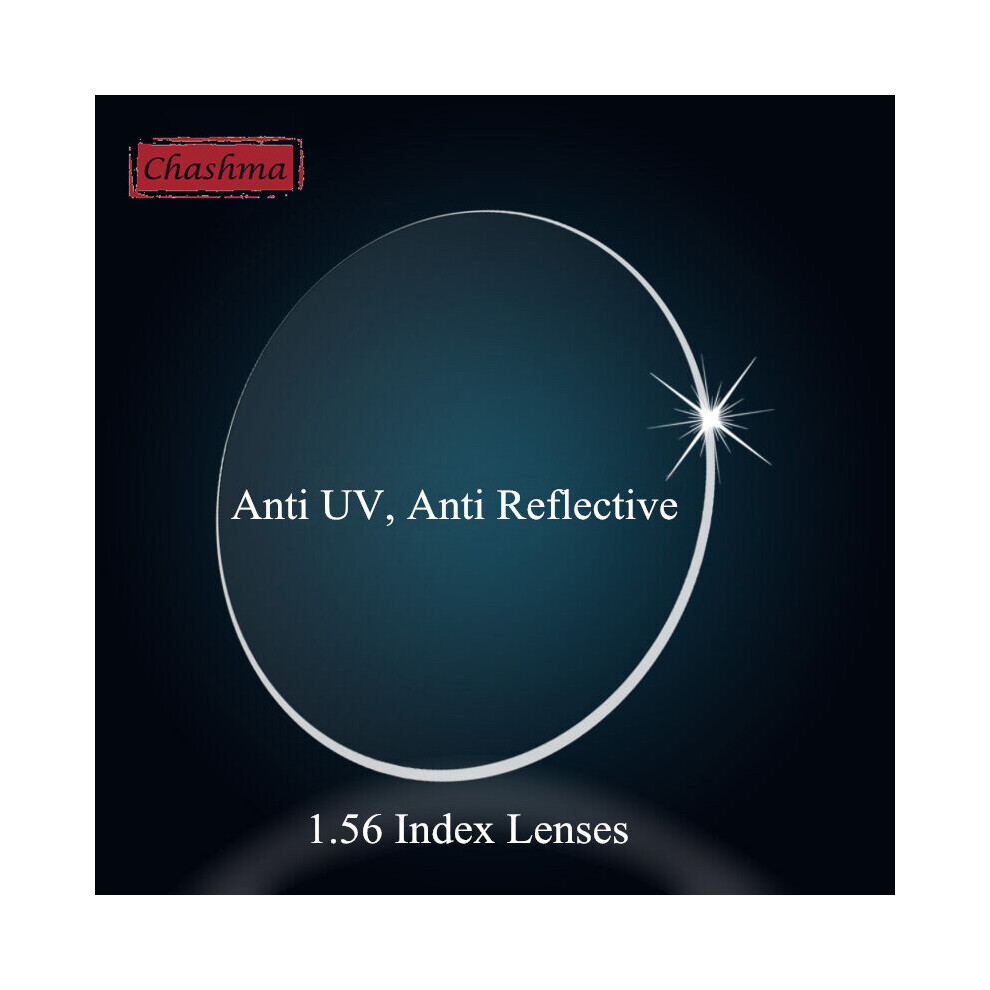 Multicoloured Index 1.56 Clear Lenses Eyes Asphere Prescription Anti Reflective Reading Lenses Astigmatism Myopia Glass