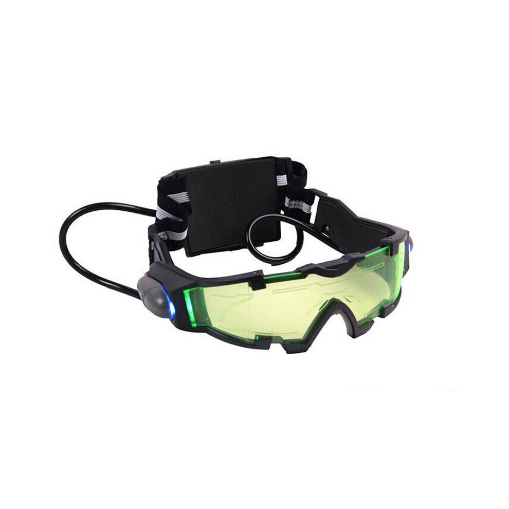 Night Vision Windproof And Dustproof Night Vision Goggles Adjustable Elastic Band Night Vision Band Led Outdoor Sports Multicoloured 885659151477