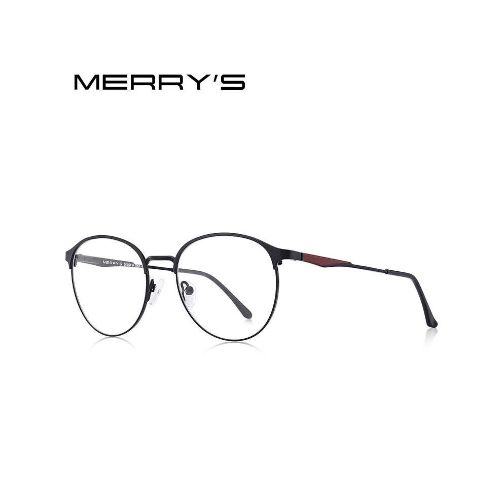MERRYS Women Oval Glasses Frame Ladies Round Trending Eyewear Myopia Prescription Optical Eyeglasses S2024