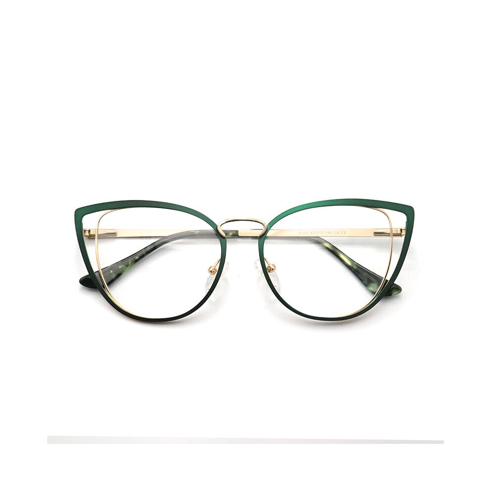 Cat Eye Glasses Frame Women Anti Light Eyeglasses Frames For Women's Spectacle Eyewear Optical Prescription