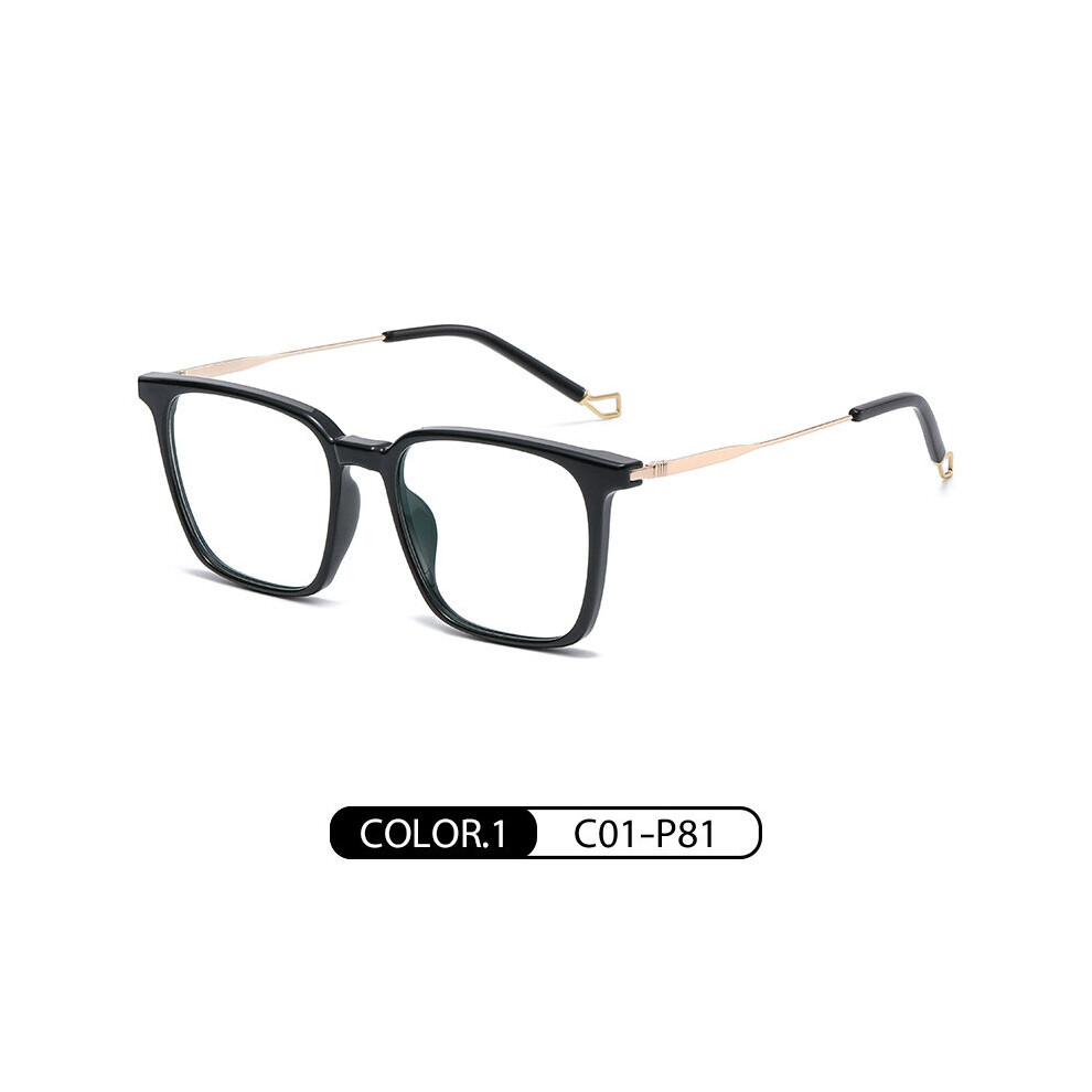 Hotochki Light Blocking Glasses Frame for Women Optical Prescription Eyewear UV400 Eyeglasses Anti-Reflective Spectacles