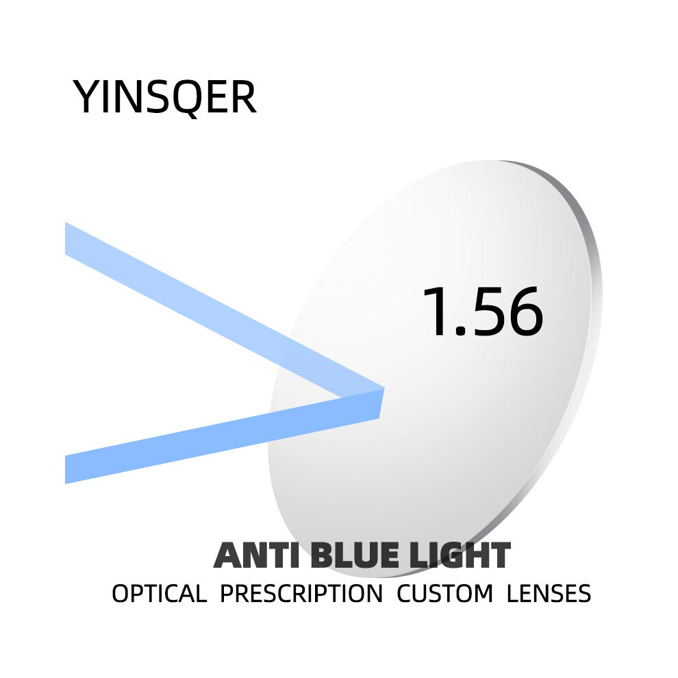 1.56 Optical er Normal Lenses Anti Light Prescription Glasses Lens Eyes Myopia Hyperopia Optical Lens Eyeglasses lens