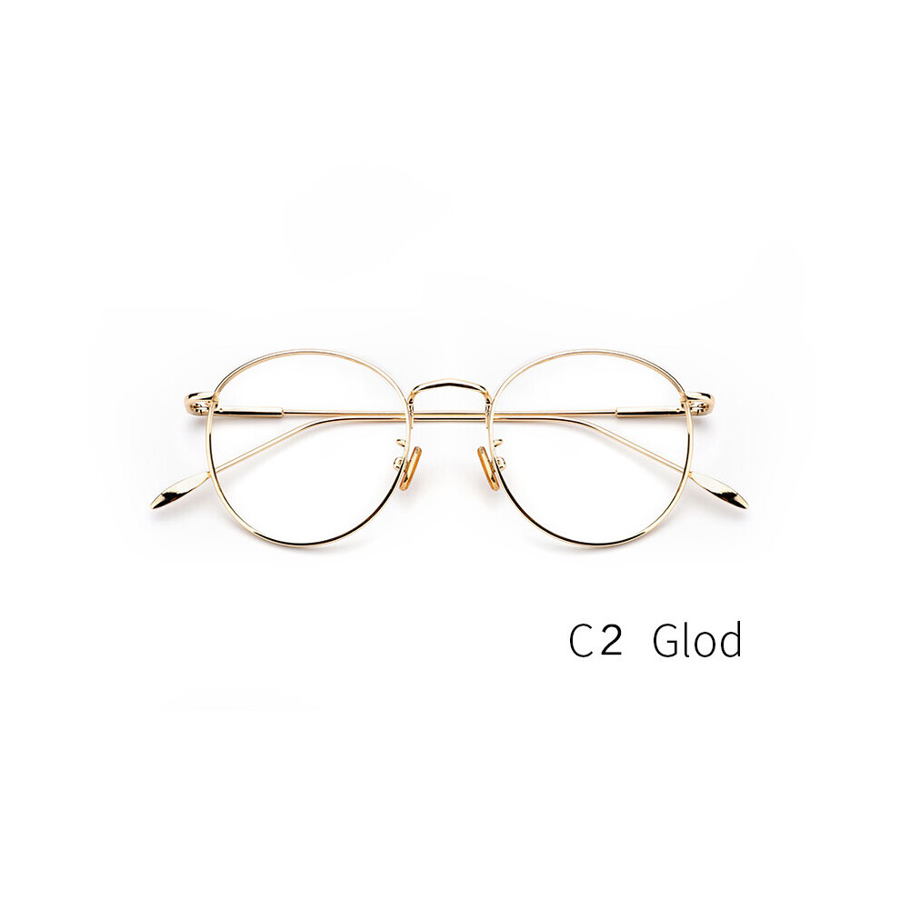 Ceofy Women Glasses Frame Round Eye Optical Myopia Prescription Eyeglasses Frame
