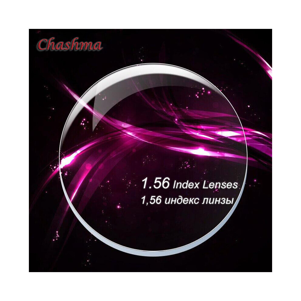 High Index 1.56 Clear Lenses for Eyes Asphere Prescription Green Coating Reading Lenses Anti Reflective Myopia Glasses
