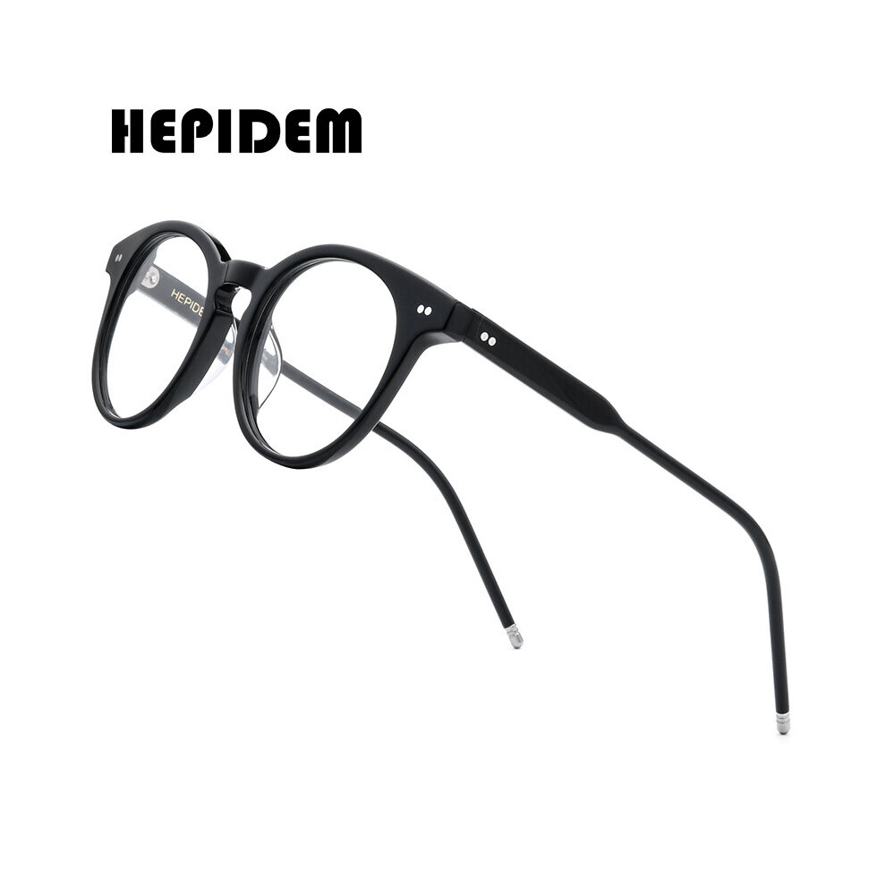 Multicoloured Acetate Optical Glasses Frame Women Vintage Round Eyeglasses Men Myopia Prescription Spectacles Eyewear 9127