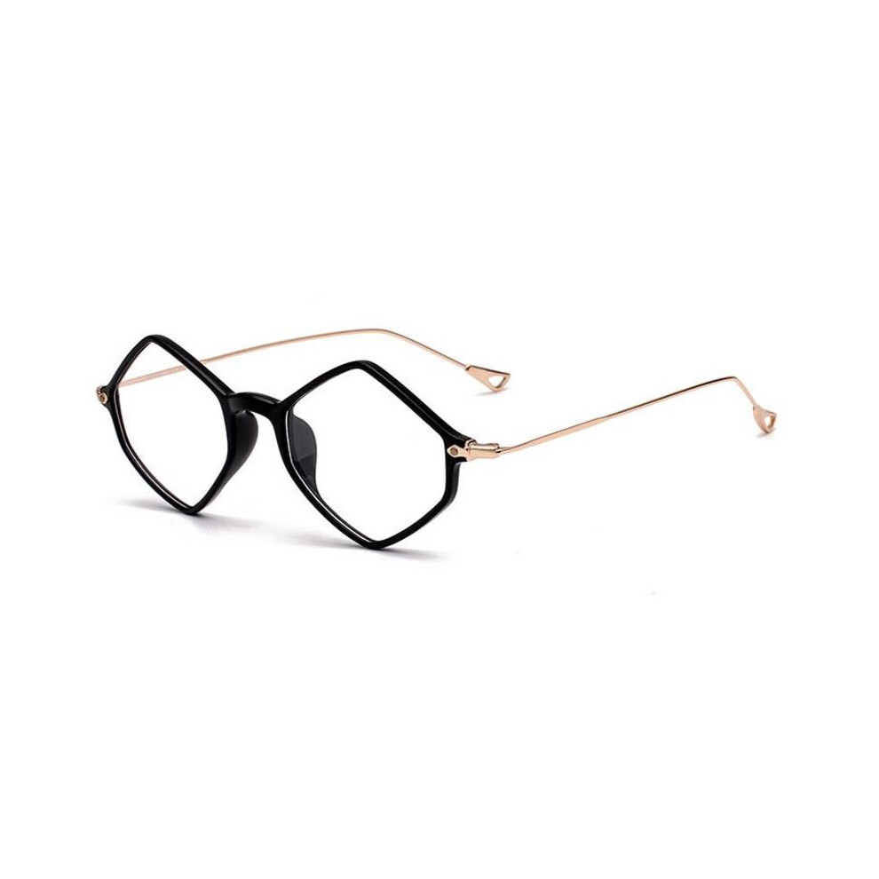 Multicoloured Hexagon Glasses Frames Men Women Ultralight Eyeglasses Female Eyewear Diamond-Shape Spectacles For Optical Lens