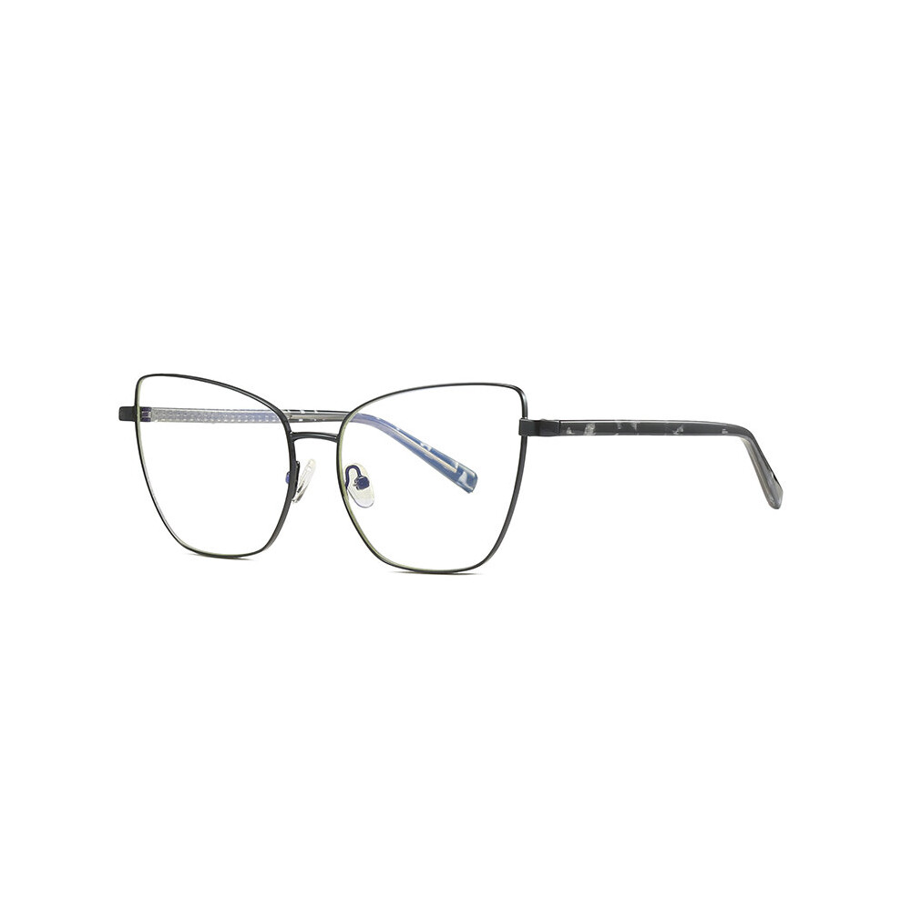 Arrival Glasses Frame for Women Eyewear Optical Prescription Alloy Cat Eye Full Rim Spectacles Eyeglasses