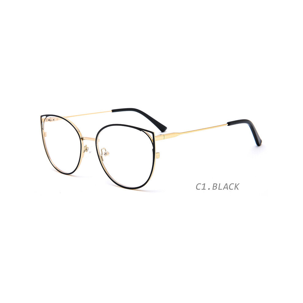 Glasses Frame Women Vintage Cat Eye Round Prescription Eyeglasses Women Spectacles Eyewear YJ0209-image-OPC-PBR98VS-NEW