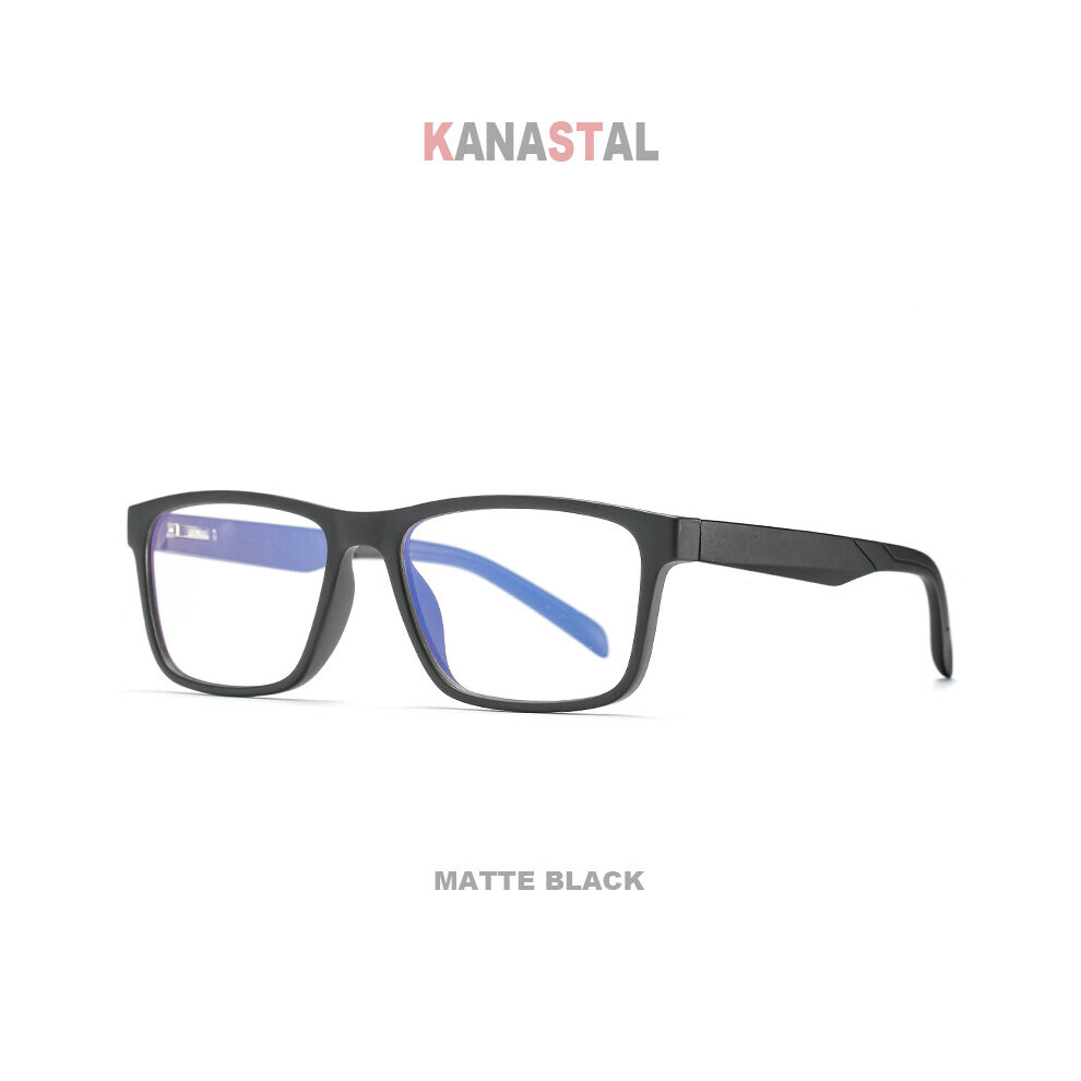 White Women Light Blocking Glasses Tr90 Literary Frame Business Men Computer Eyeglasses Prescription Eyewear Reading Glasses1.56