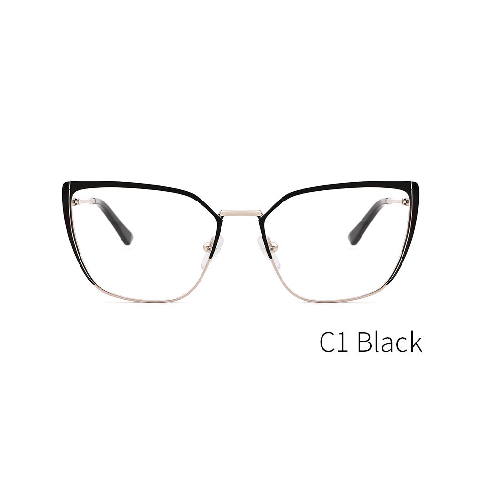 Multicoloured Metal Eye Glasses Frames For Women Prescription Eyeglasses Cat Eye Myopia Optical Eyewear Gafas Mg3572