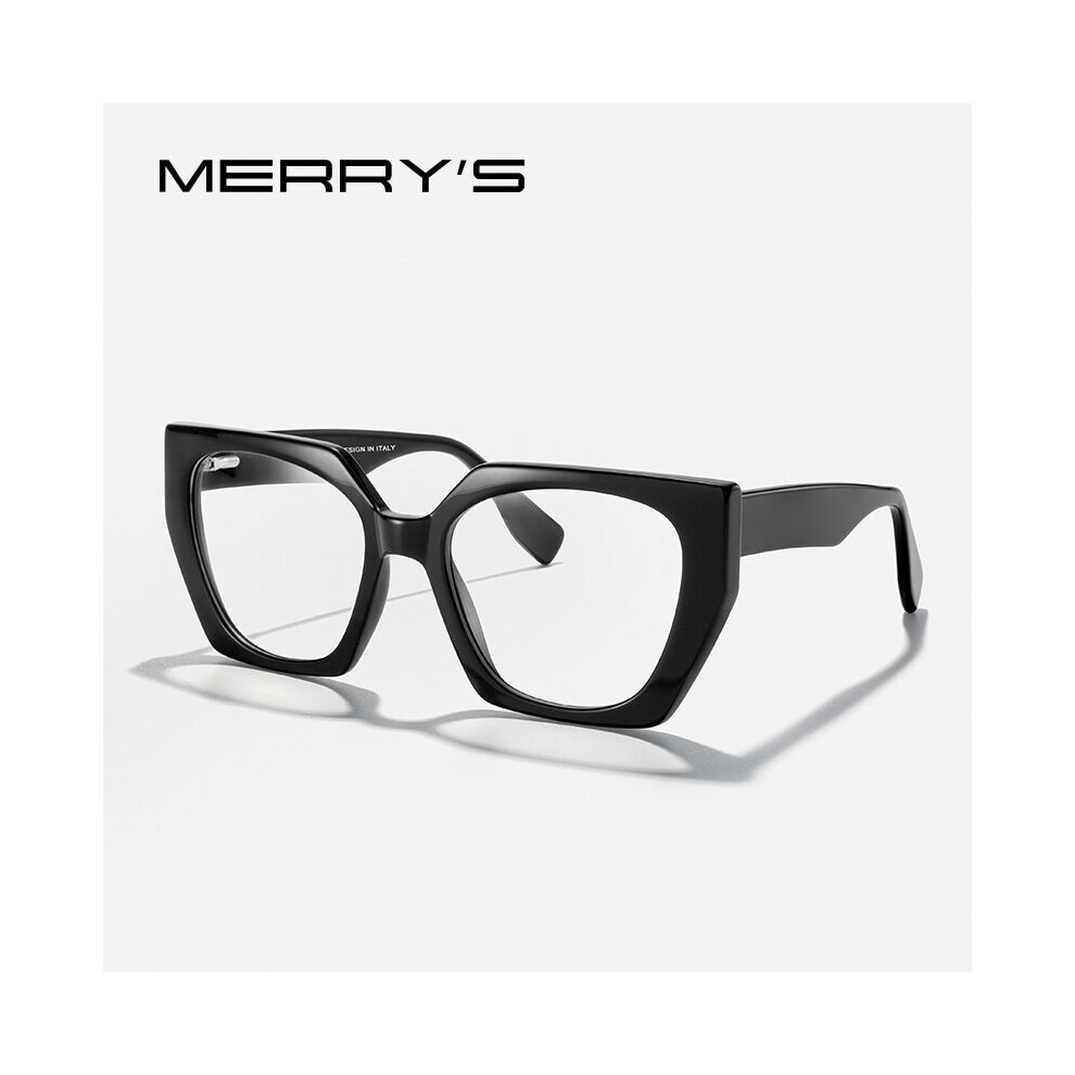 Multicoloured Merrys Women Cat Eye Glasses Acetate Eyewear Optics Frame Prescription Glasses Frames Optical Eyewear S2525