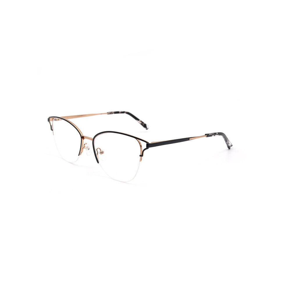 Multicoloured Vintage Cat Eye Eyewear Women Ultralight Optical Myopia Glasses Frames Alloy Computer Eyeglasses Jdy0200