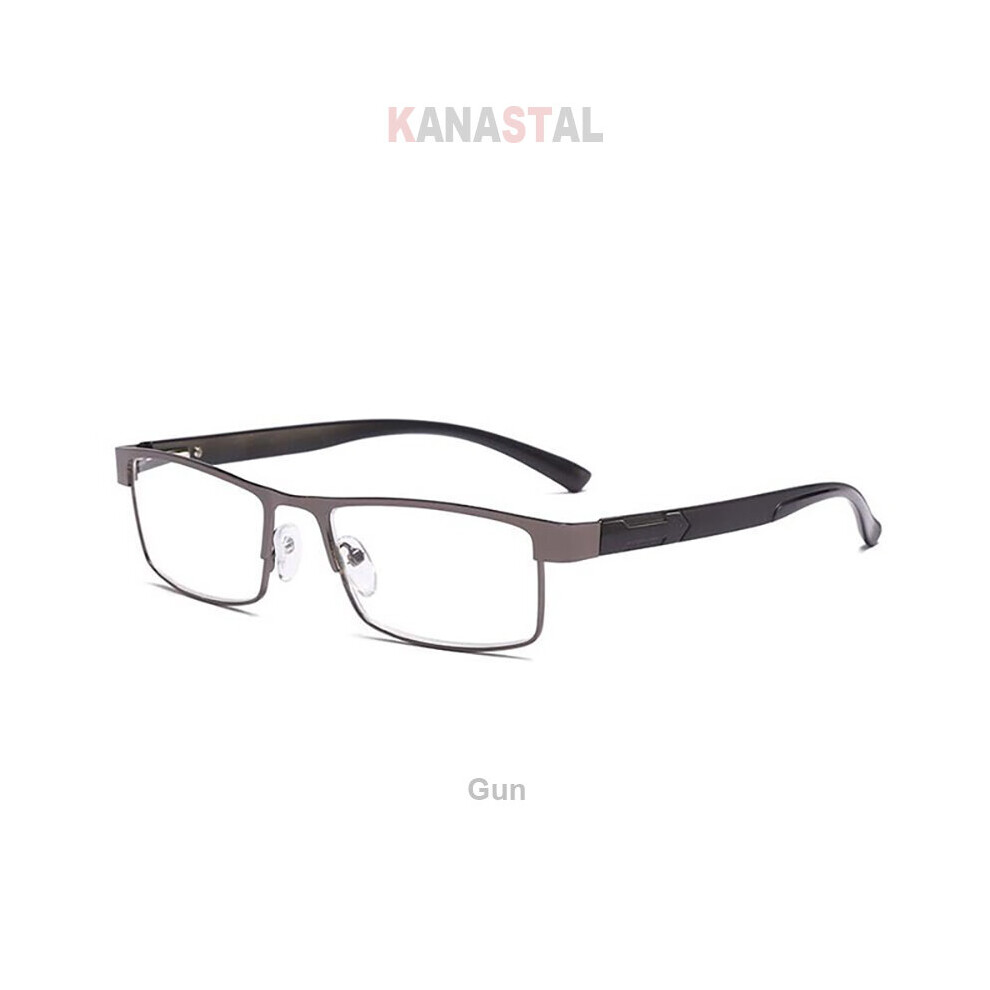 Multicoloured Ultralight Rimless Reading Glasses Women Men Business Anti-Blu-Ray Computer Reading Glasses Presbyopia Reader 1.5 Women