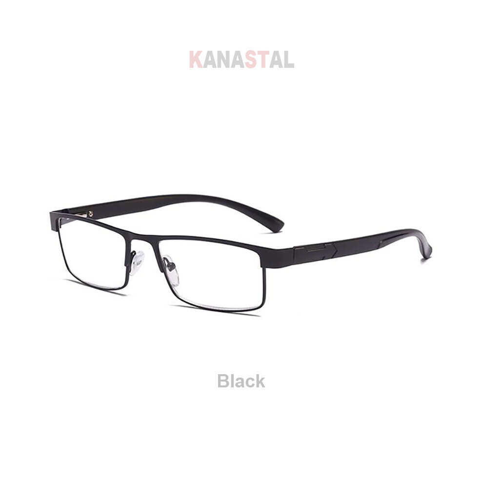 Multicoloured Ultralight Rimless Reading Glasses Women Men Business Anti-Blu-Ray Computer Reading Glasses Presbyopia Reader 1.5 Women