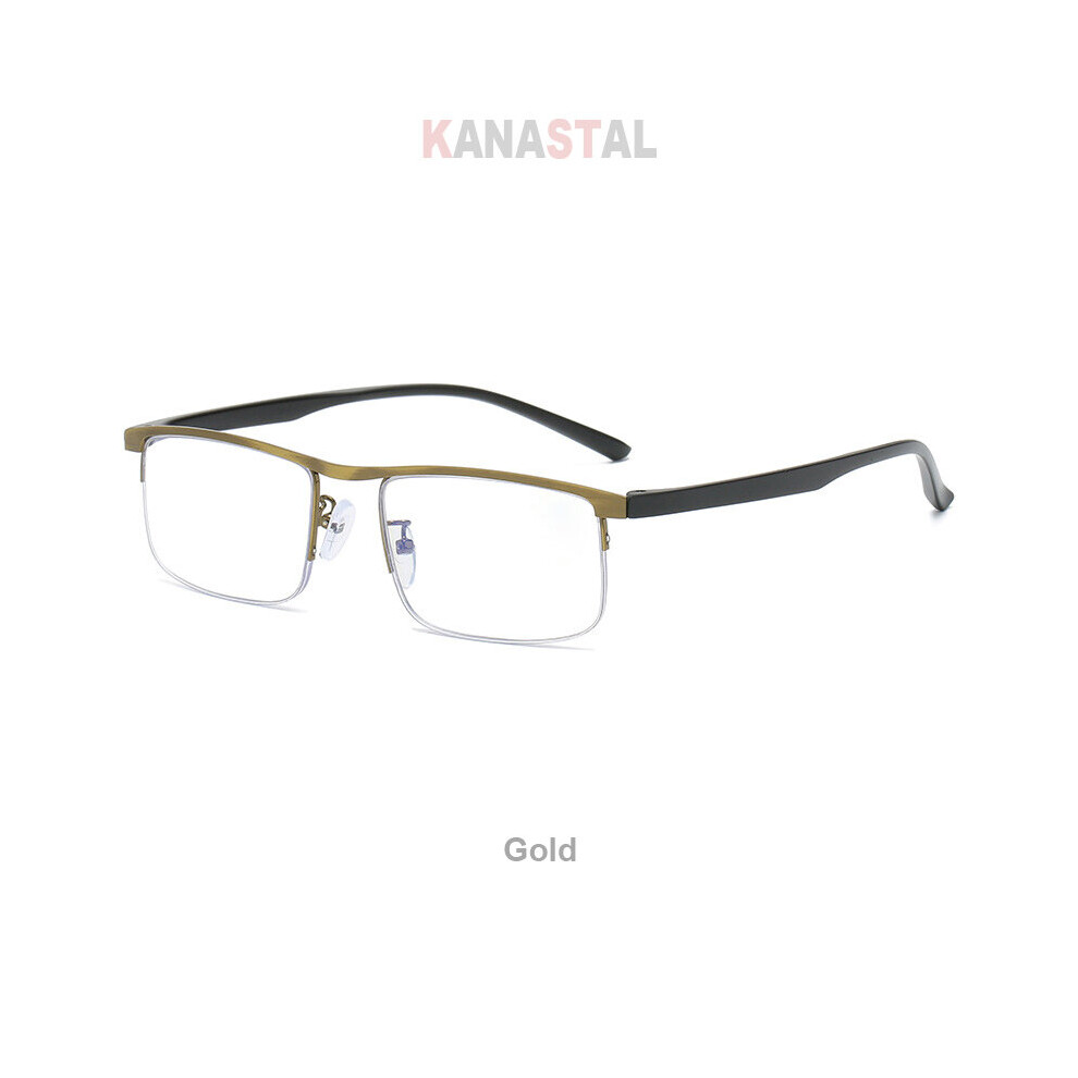 Multicoloured Ultralight Rimless Reading Glasses Women Men Business Anti-Blu-Ray Computer Reading Glasses Presbyopia Reader 1.5 Women
