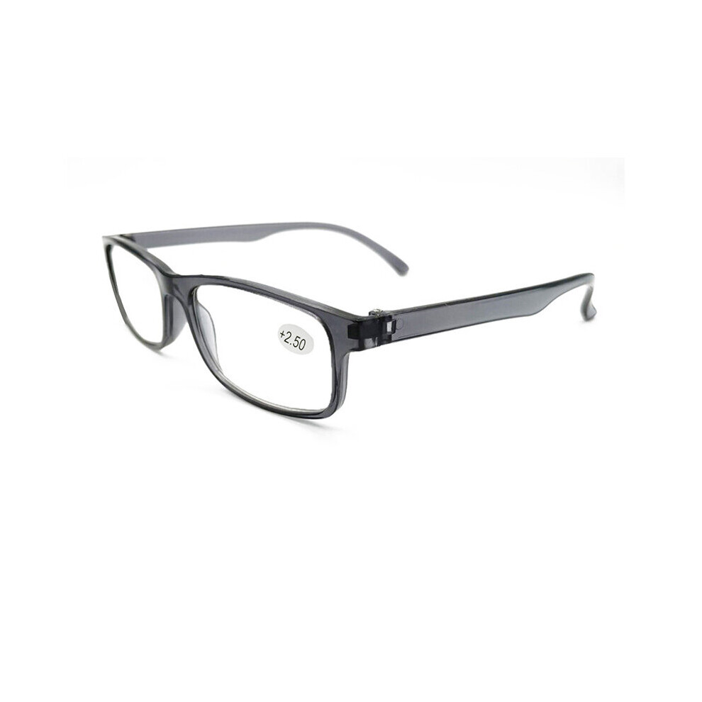 Multicoloured Tr90 Women Men Reading Glasses Square Prescription Presbyopia Eyeglasses Unbreakable Reading Eyewear Unisex