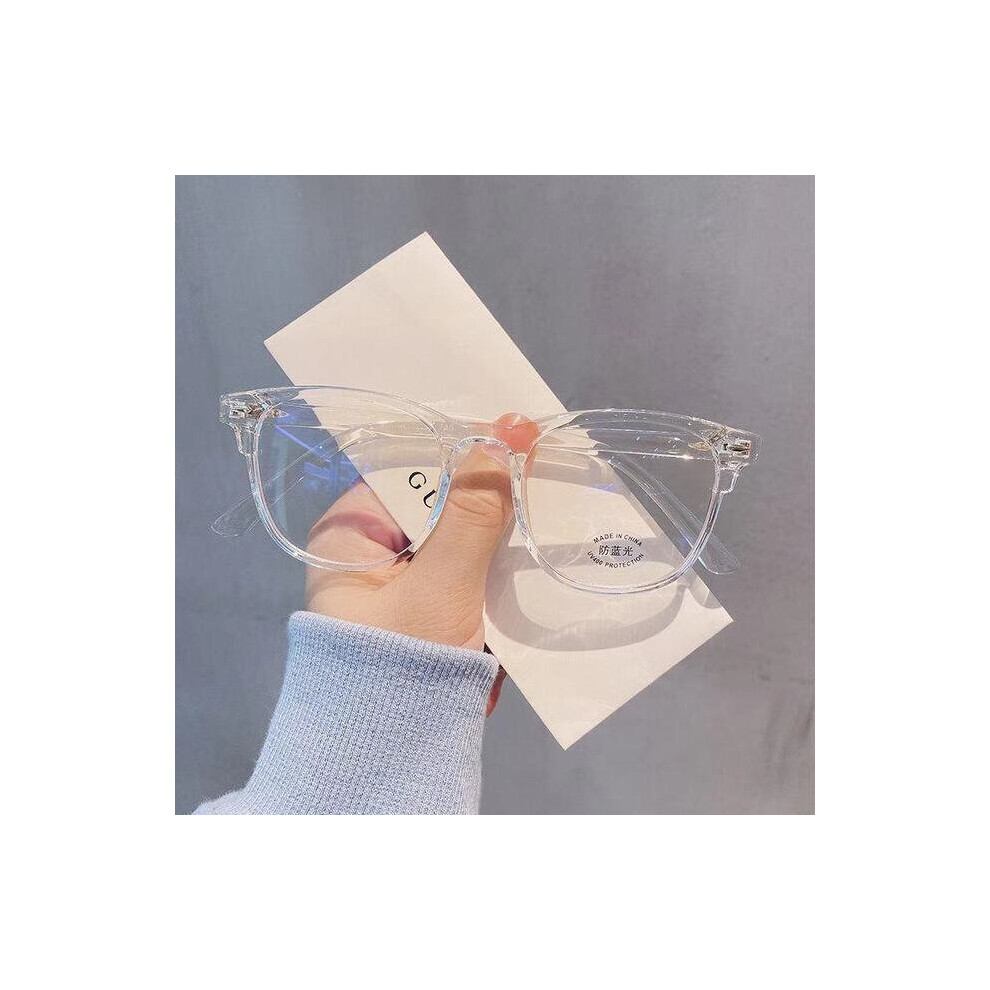 Anti Light Computer Myopia Glasses Women Men Ultralight Clear Round Nearsighted Eyeglasses Diopters-image-OPC-PBR9BBD-NEW