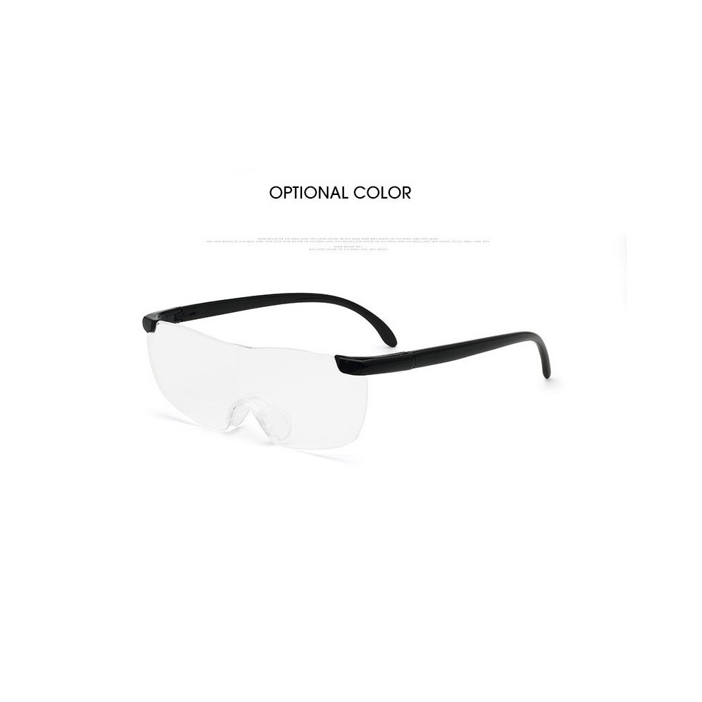 Big Vision Magnifying 1.6 Reading Glasses Men Women Vintage Eyewear Magnifier +250 Magnifies Vision Lens