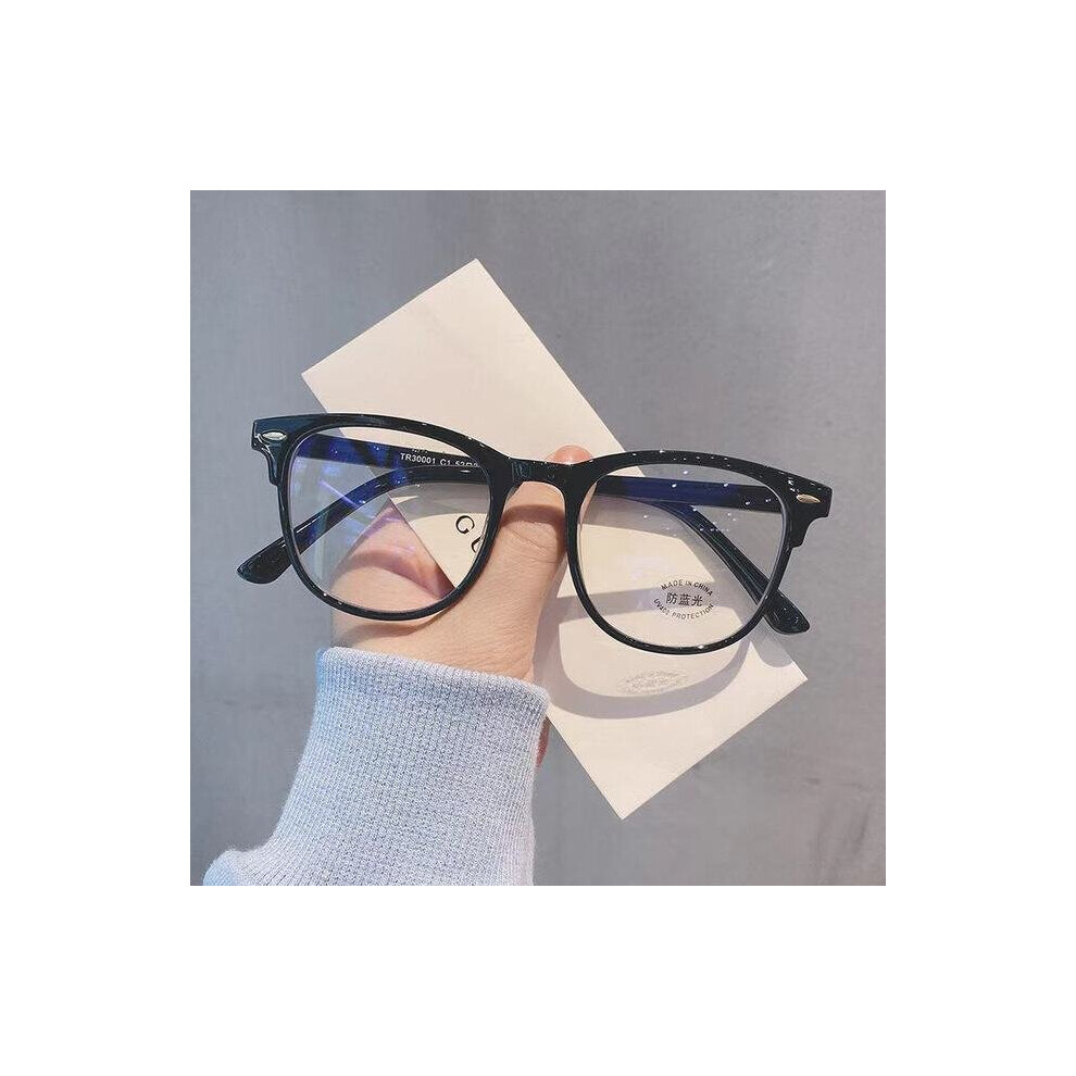 Anti Light Computer Myopia Glasses Women Men Ultralight Clear Round Nearsighted Eyeglasses Diopters-image-OPC-PBR9BB6-NEW