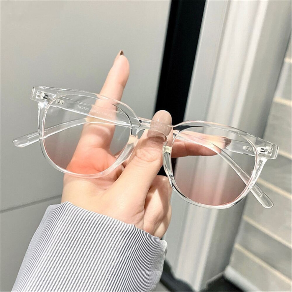 Multicoloured Transparent Myopia Glasses Women Men Oversize Eyeglasses Frame Prescription Shortsighted Eyewear -1.0-1.5-2.0-2.5-3.0-4.0