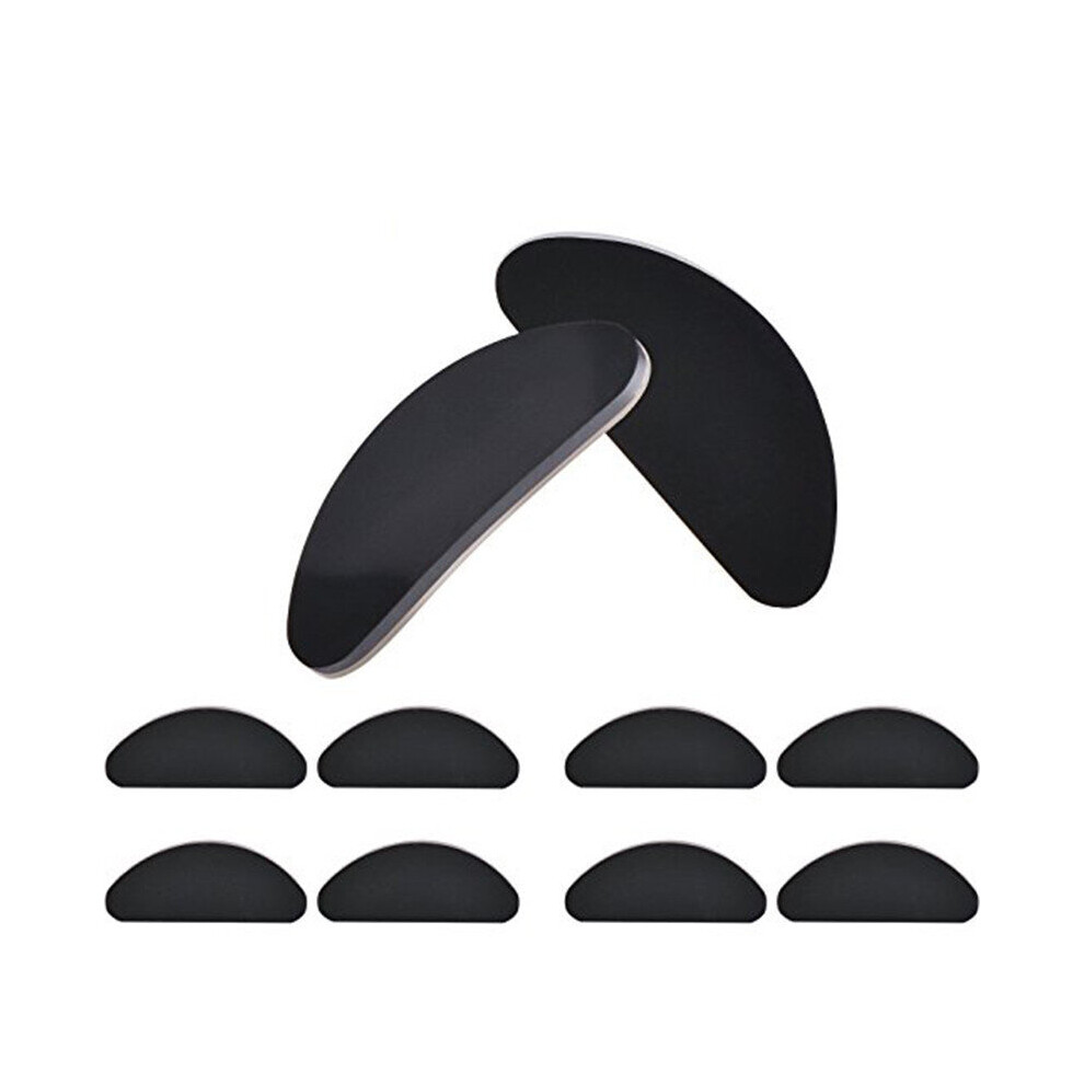 White 10Pcs/Lots Glasses Nose Pads Adhesive Silicone Nose Pads Non-Slip Thin Nosepads For Glasses Eyeglasses Eyewear Accessories