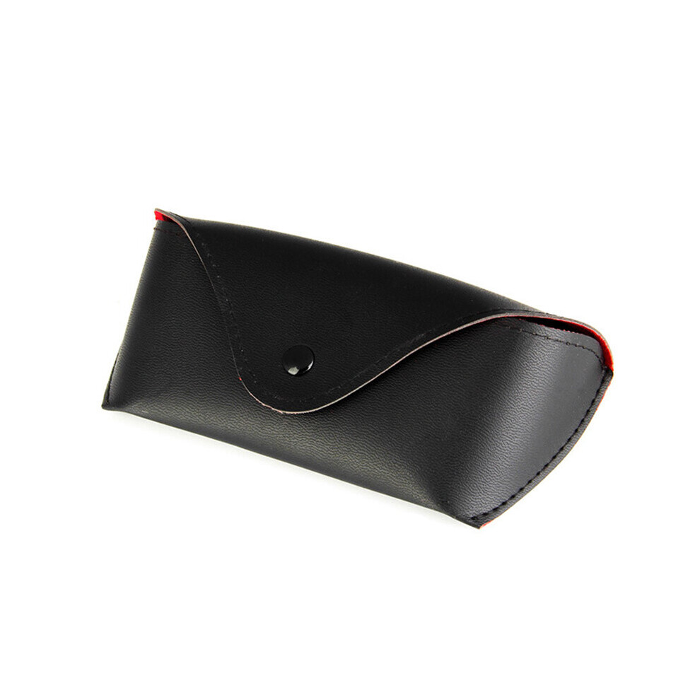 PU Leather Glasses Case for Men Women Portable Fold-able Glasses Box For Eyeglass oversize Sunglasses