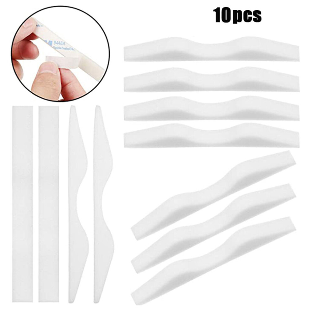 10/20Pcs Diy Self-Adhesive Sponge Nose Bridge Pads Strip For Masks Comfortable Seal Nose Bridge Pad Mask Accessory 885659178825