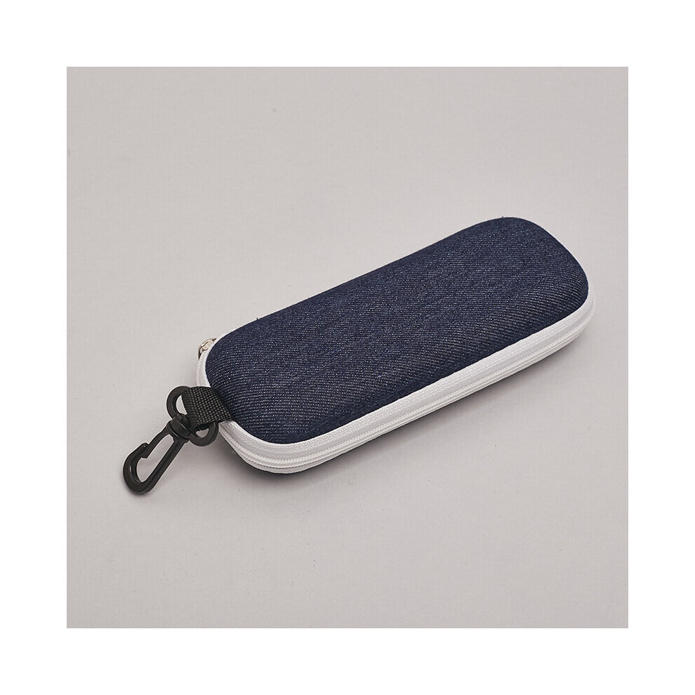 Men and Women Portable Eyewear Cases Cover Sunglasses Hard Case for Women Men Glasses Box with Lanyard Zipper Eyeglass Cases