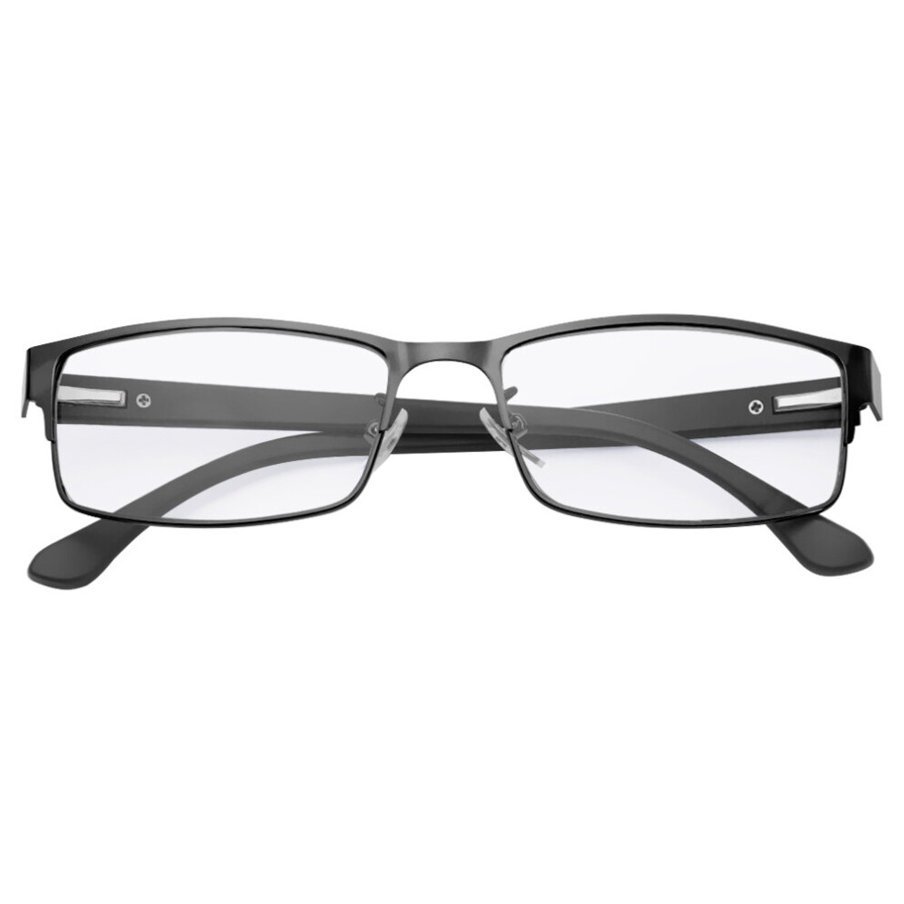 Men's Business Reading Glasses Titanium alloy Frame Male Hyperopia Presbyopia Prescription Vision Care Glasses