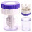 Manual Rotation Type Lens Cleaner Case Box Portable Plastic Container Storage Holder Lenses Cleaning Boxes Tools 1