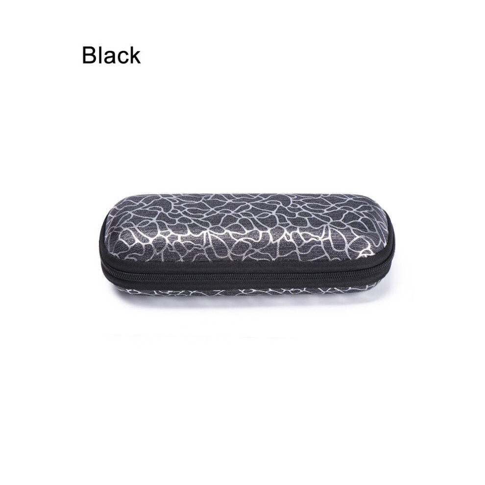 1 pc Sunglasses Protection Resistance Container Unisex Denim Fabric Glasses Box Zipper Eyeglasses Case Glasses Carry Bag