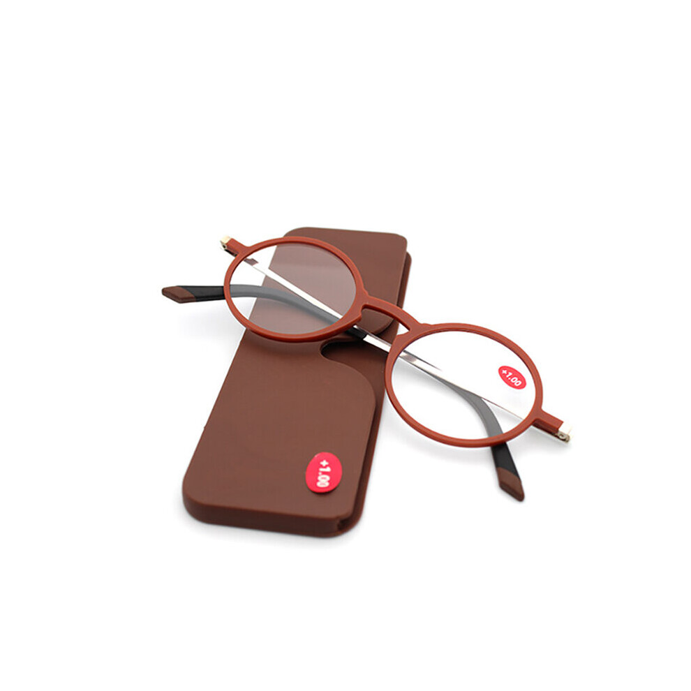 Optical Reading Glasse Men Light Spectacle Frames Men TR90 Round Women's Eyewear Glasses For Farsightedness Gafas Lectura-image-OPC-PBR9CCW-NEW