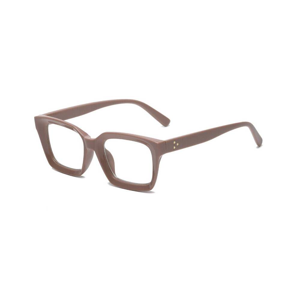 Reading Glasses Women Prescription Oversized Square Large Optical Lens Female Eyeglasses Eyewear Lady 0 to + 6.0